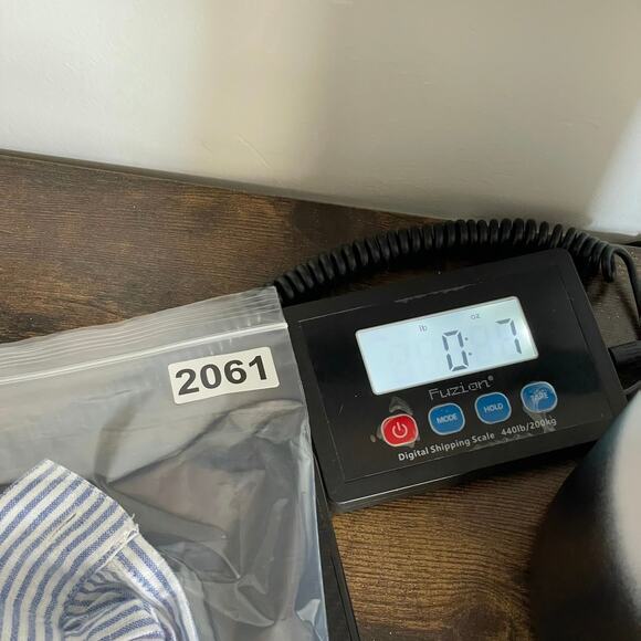 BeachLunchLounge Collection Micro Stripe Tunic SZ SM Cotton/Linen EUC💗 - Picture 8 of 8